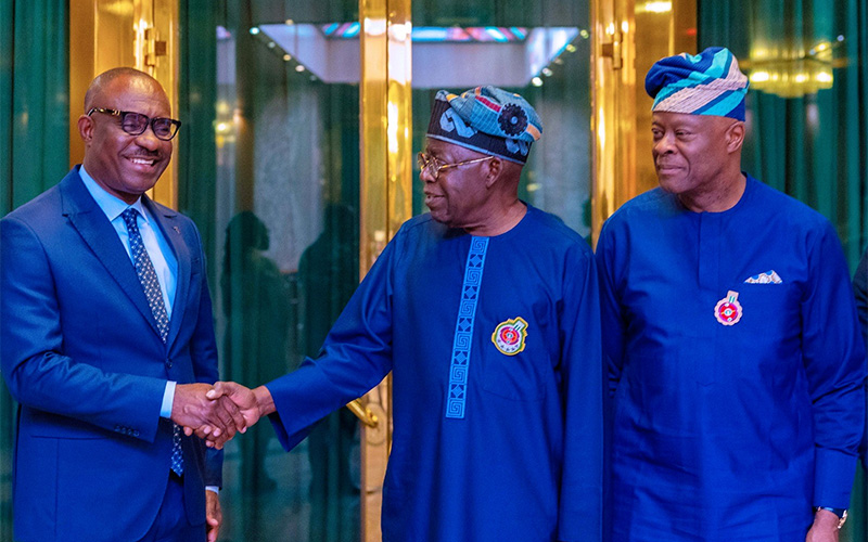 Le président de la BIDC a rendu une visite de courtoisie au Président du Nigeria, S.E. Bola Ahmed Tinubu